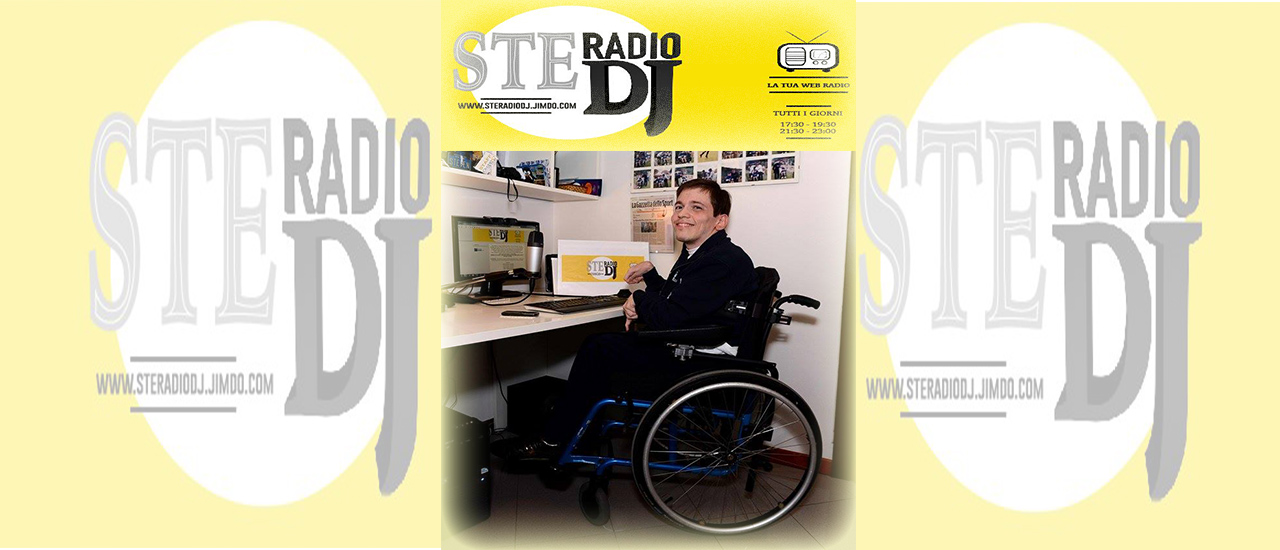 Stefano, speaker radiofonico e campione di vita!